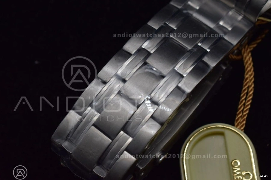 1:1 SS Edition A8800 Diver Ceramic Seamaster Black Dial VSF 300M Black Best On Bracelet 0426